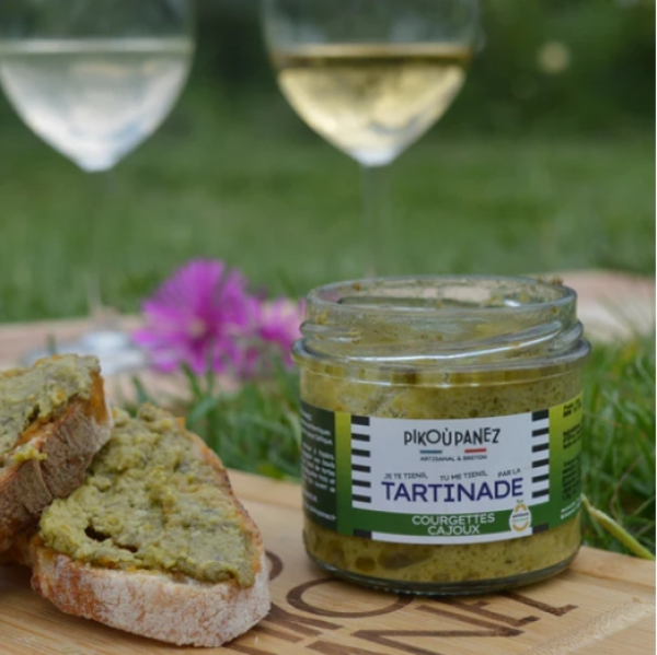 Zuccini Aufstrich - Bretagne - franzoesische Spezialitaet  - franzoesische Feinkost - bretonische Feinkost